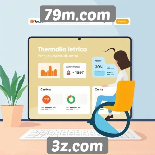 Acessibilidade e interface do 79m.com para novos usuários