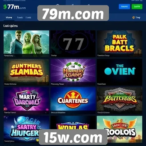 Análise dos jogos oferecidos no 79m.com